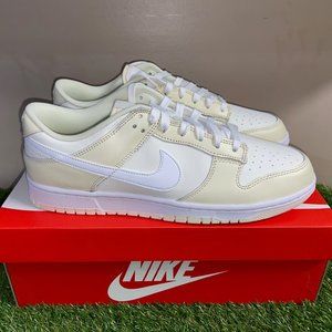 Nike Dunk Low "Coconut Milk" White Sail DJ6188-100 Mens Size Brand New